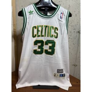 Boston Celtics Larry Bird Men's Jersey Size Large Adidas Hardwood Classics NBA